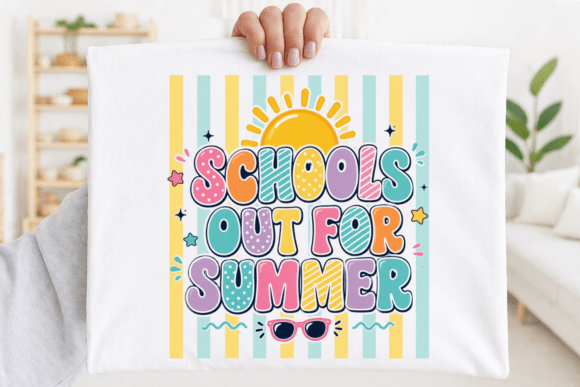 Celebrating the End of the Academic Year with a Schools out Summer Funny Quote PNG