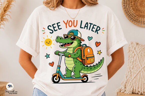 Evaluating the See You Later Gator PNG School Design for Back-to-School Projects
