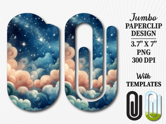 Night Sky Starry Clouds Jumbo Paperclip: A Comprehensive Evaluation