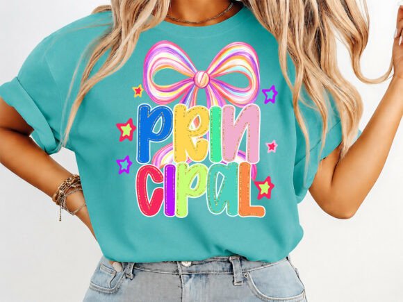 Principal Preppy School Coquette T-Shirt Design