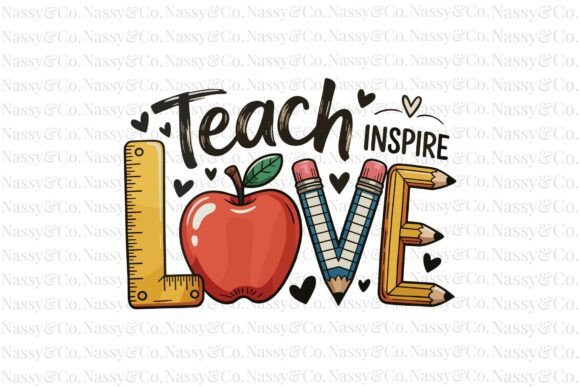 Teach Love Inspire Pencil School PNG: A Practical Review for Creators