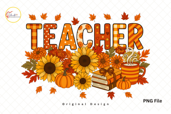 Teacher Fall PNG: The Essential Autumn Teacher PNG for Seasonal Creativity