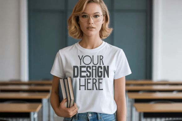 The Ultimate Guide to Designing with the White Comfort Colors 1717 Teacher Mockup